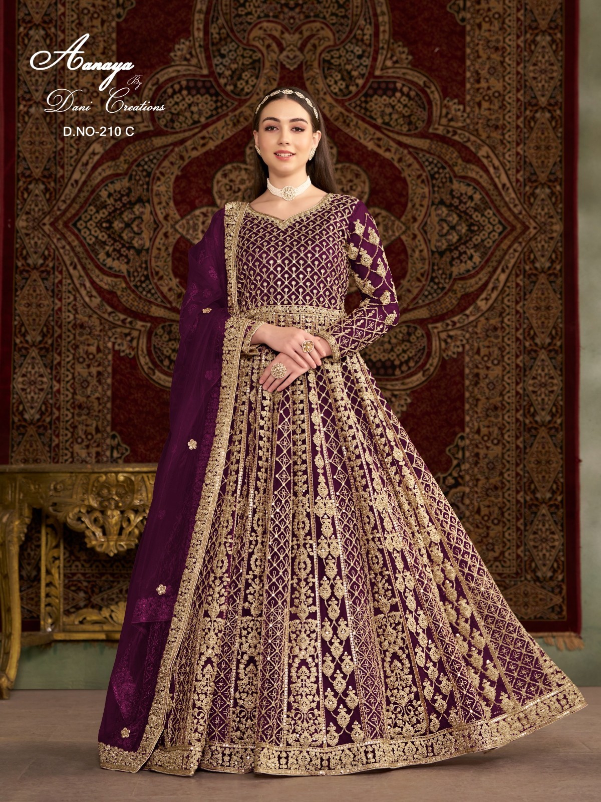 Bollywood Anarkali Gown Suit Indian Pakistani Party Wear Dress Wedding