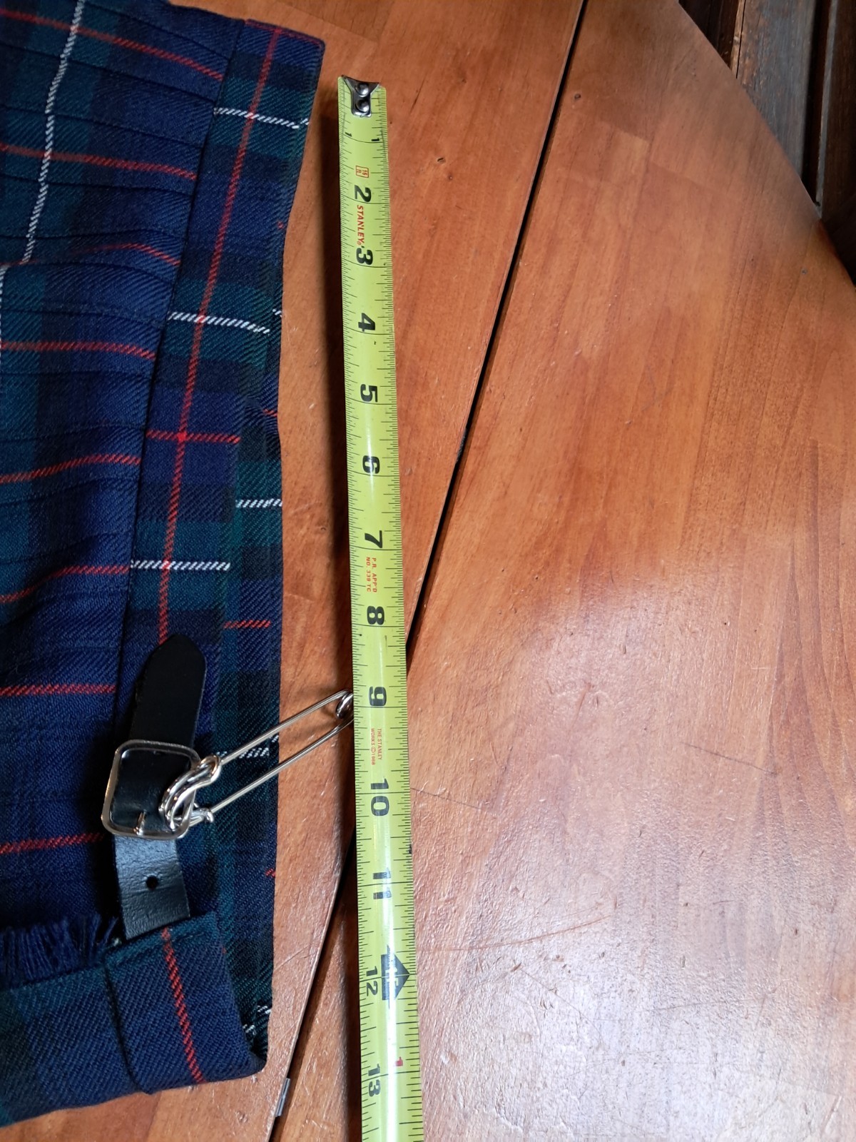 Vintage Scottish Kilt Hector Russell Tartan Knitmaker Group Exc Use Measurements