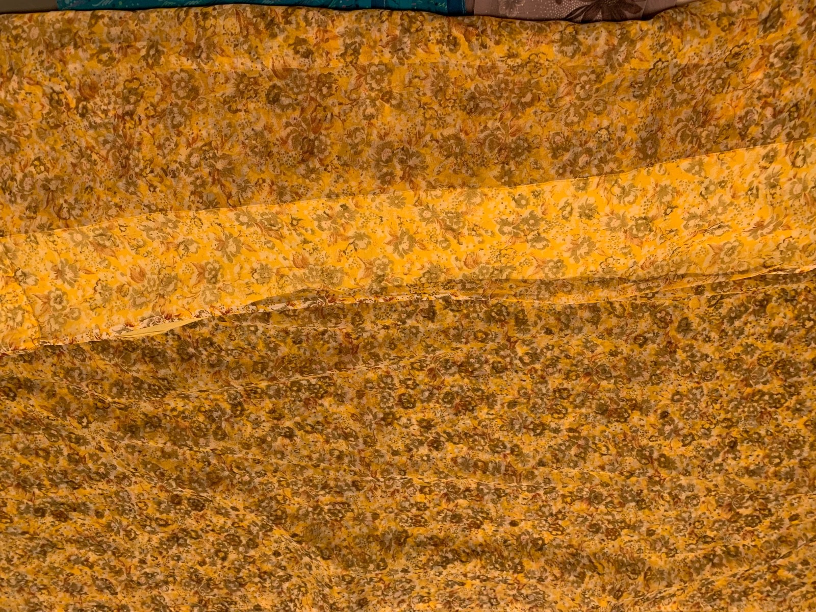 Lot Of 5 Vintage Indian Saree Mix Fabric Craft Used Art Multi Color Sari