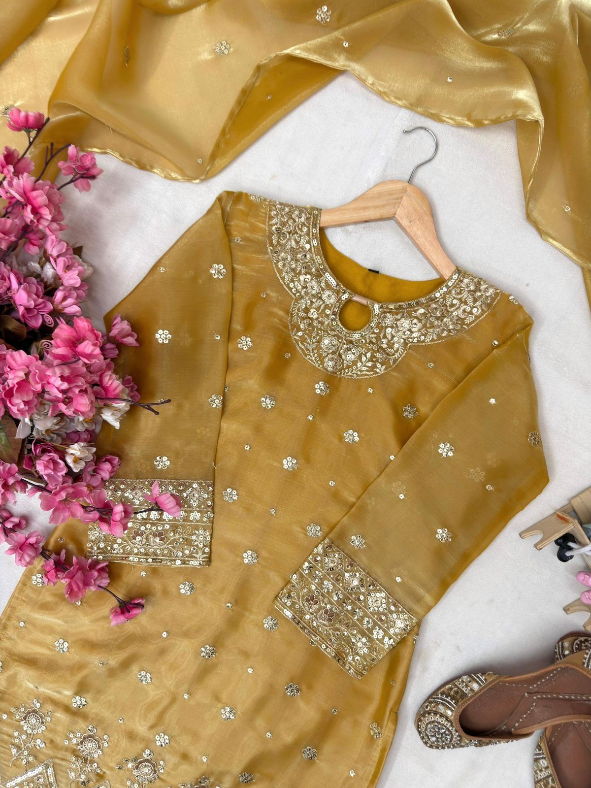 Designer Indian Pakistani top plazzo Bollywood Dress Party Wear Suit wedding