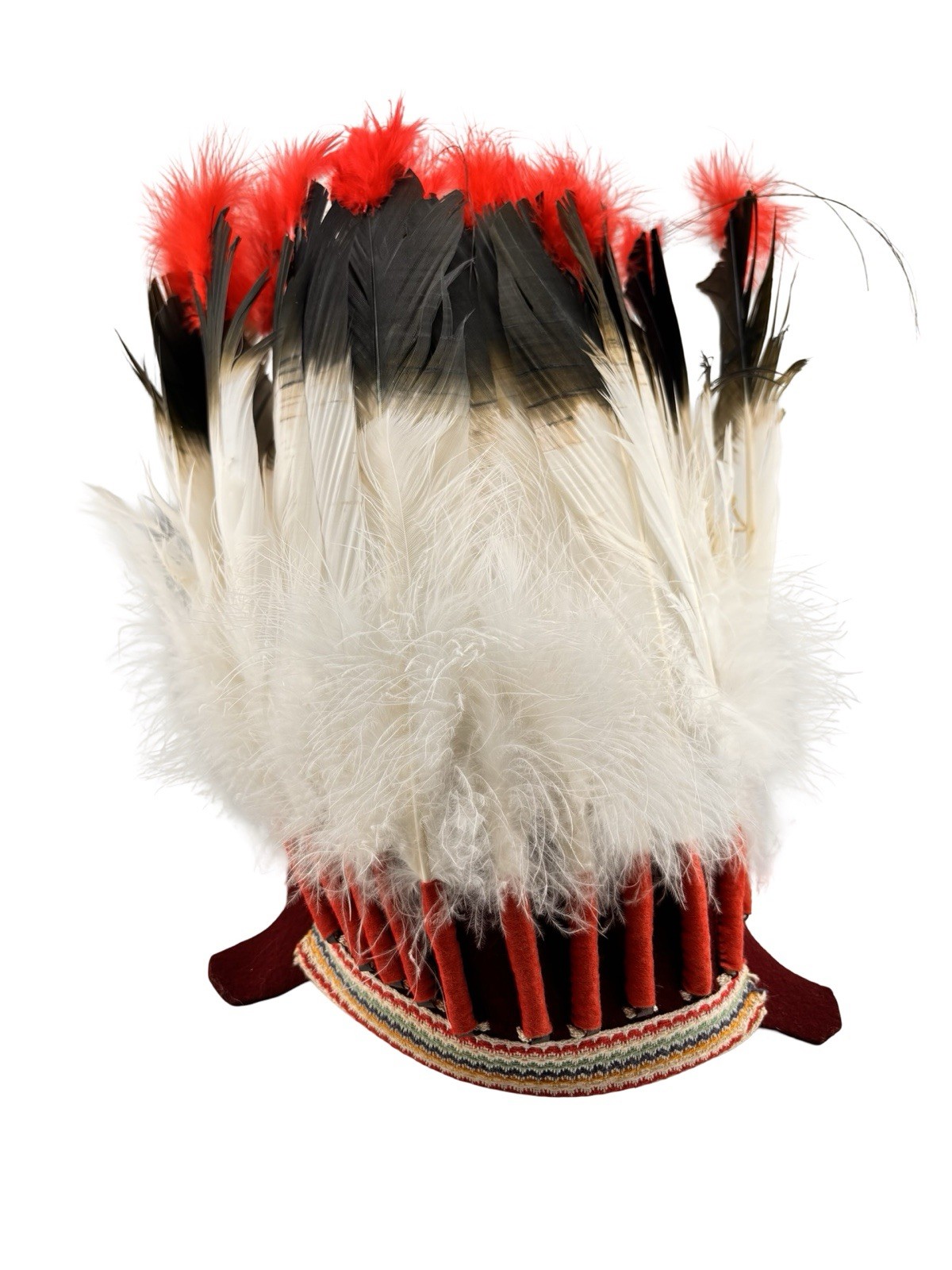 Luxurious Handcrafted Native American Feather Headdress | Adjustable Size