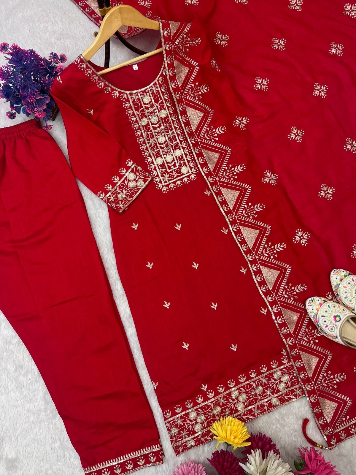 Designer Indian Pakistani top pent Bollywood Dress Party Wear Suit wedding