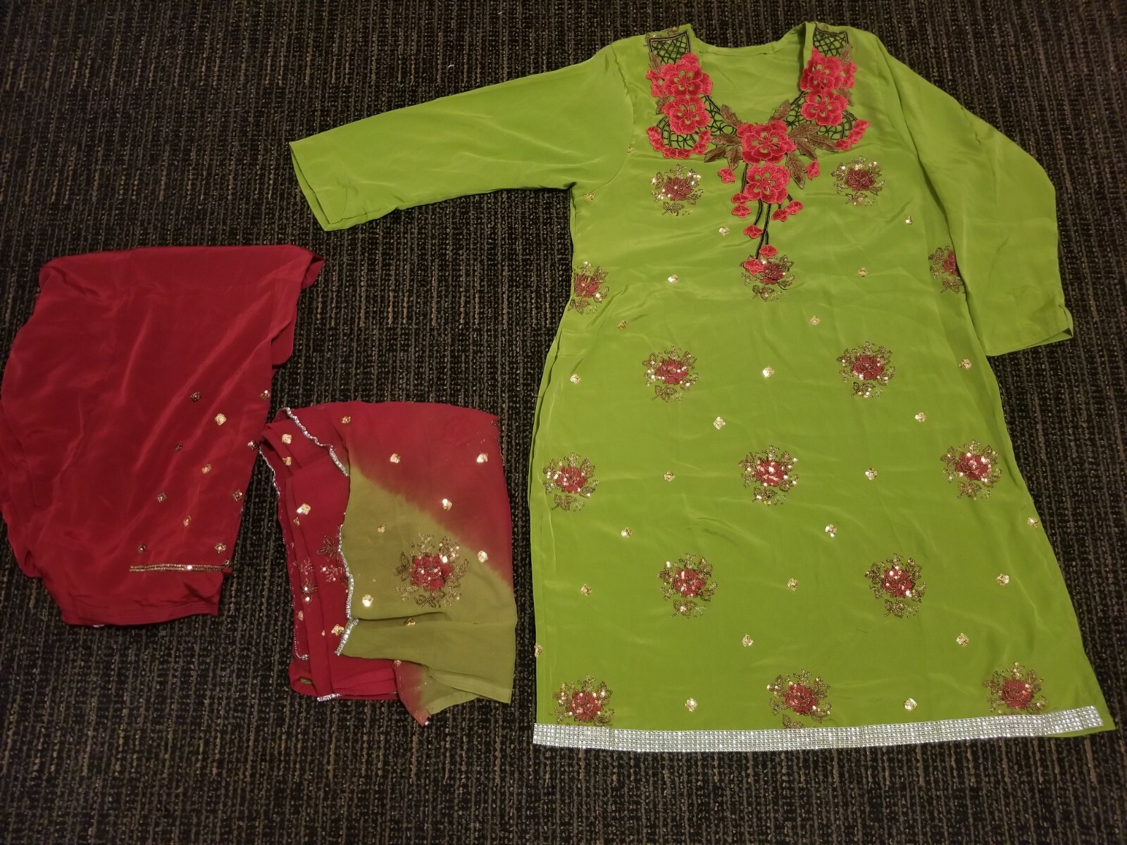 Pakistani Indian Salwar Kameez Anarkali Patiala Plus Size 42 44 46 48 50 52