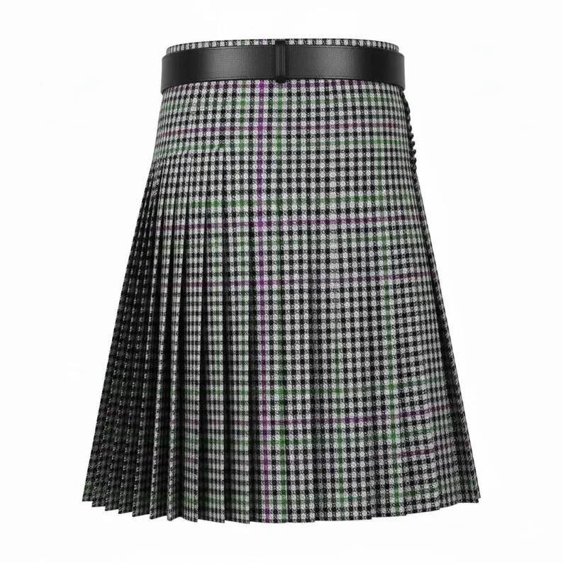 Scottish Traditional Handmade Halliday Tartan Kilt for men Custom Made