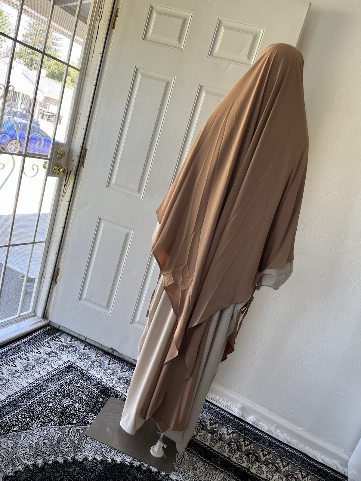 Long Layers Long Khimar,String Niqab, Khimar Niqab Long Scarf Hijab،نقاب،حجاب،