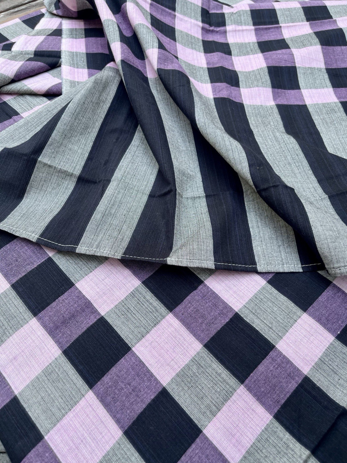 Thai Loincloth Pa-Kow-Ma Cotton Multi-Color Men’s Bathing Scarf Shawl 90X200 cm