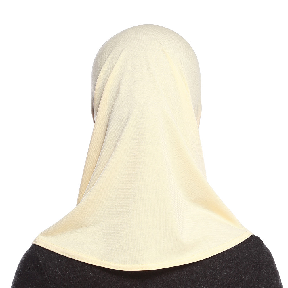 Islamic Amira Hijab Solid Color Bonnet Muslim Women Instant Turban Underscarf