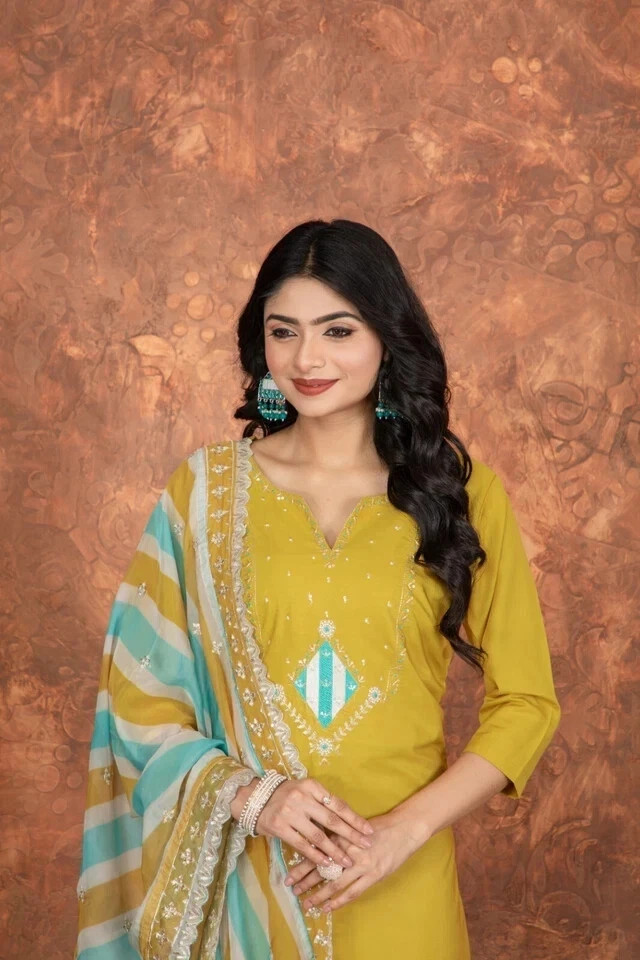 Roman Silk Kurta Pant Set with Tabby Silk Dupatta – New Collection for Women