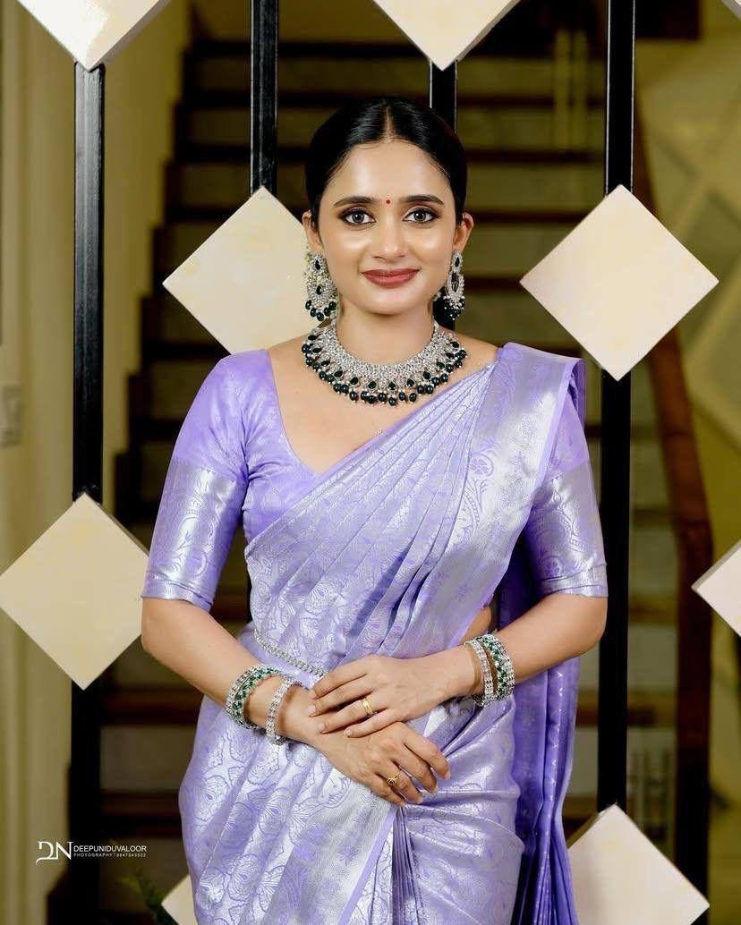Women Pure Soft Designer Banarasi Saree Handloom Party Wedding Festive Bollywood