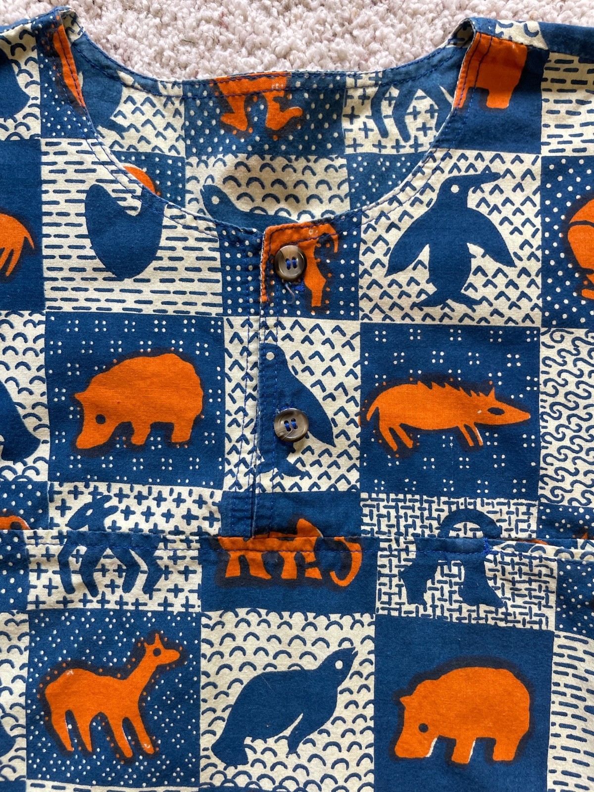 African Print Dashiki Shirt – Benin – AFRICAN ANIMALS
