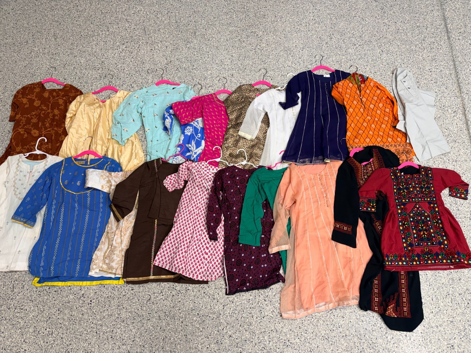 Girls Multicolor Salwar Kameez Dupatta Khaadi Tunics Reseller Lot