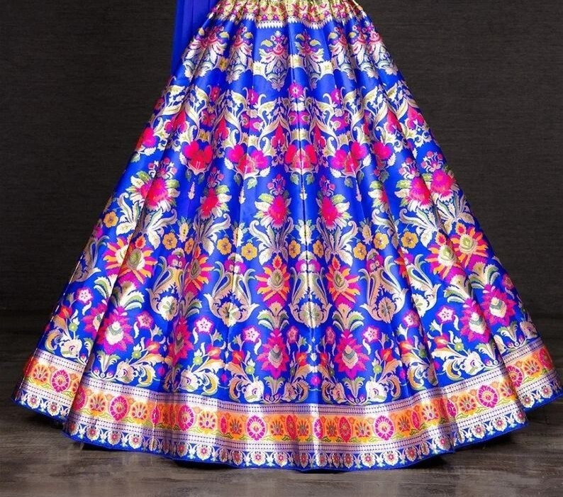 BRIDAL DESIGNER BOLLYWOOD WEDDING INDIAN WOMEN LENGHA PARTY WEAR LEHENGA CHOLI