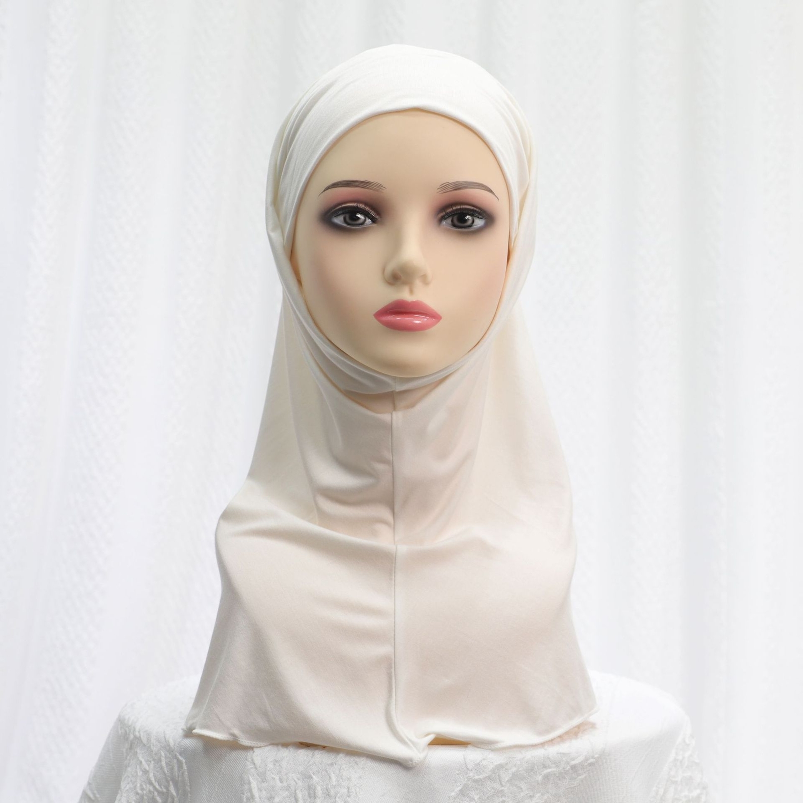 Modal Cotton Cap Instant Scarf Hijab Muslim Beanie Directly Wear Turban Shawls