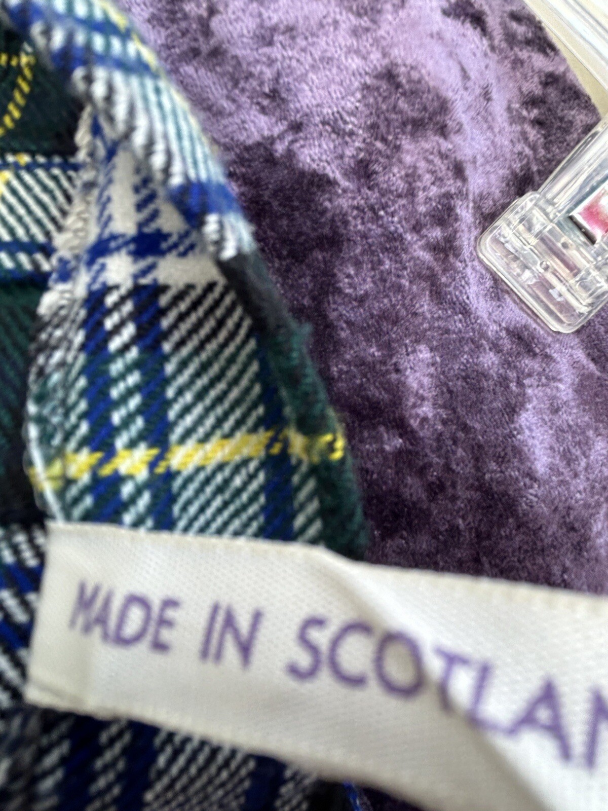 Clan Laird Scottish Floor Length Kilt Blue/yellow/green/black Size 6 Hips 40in