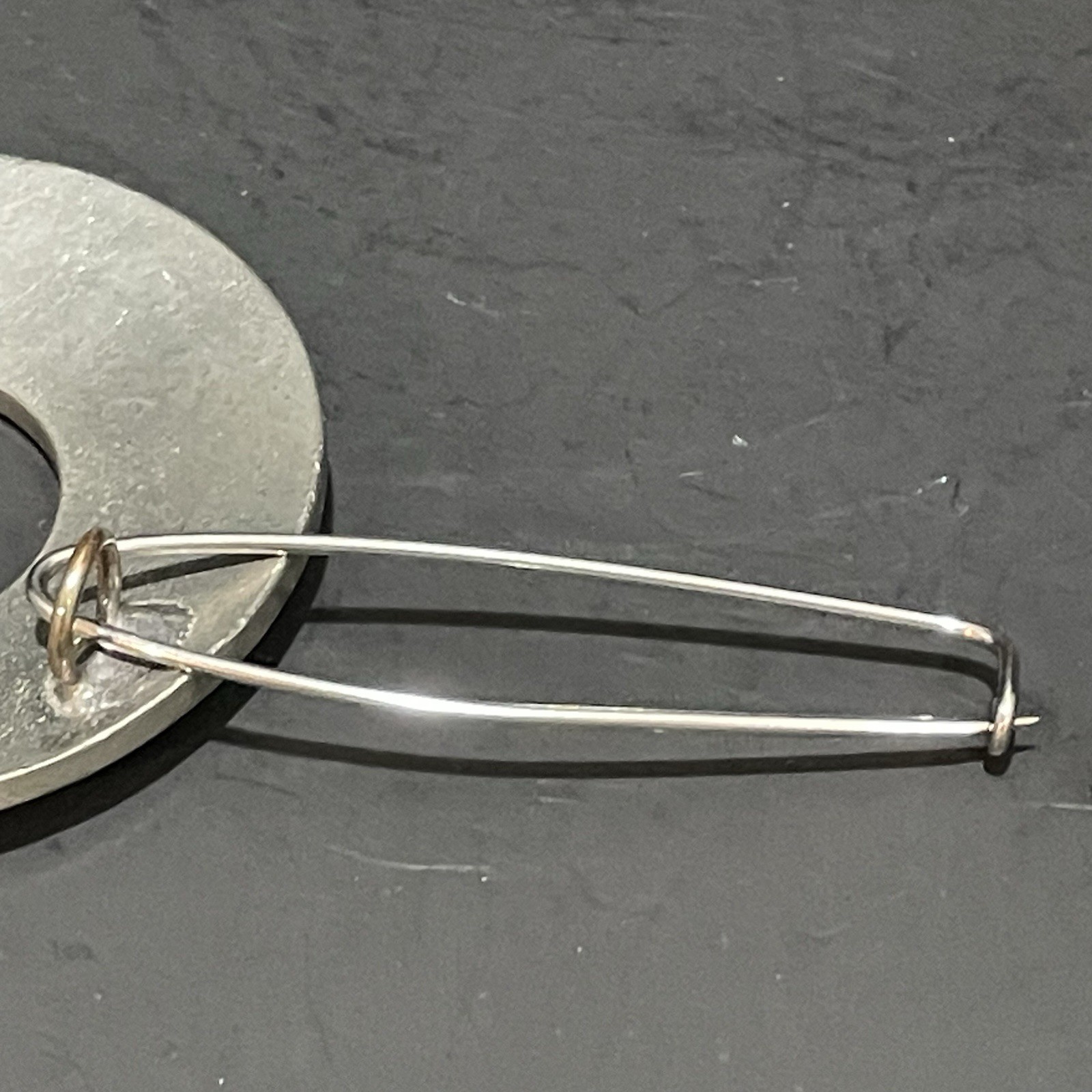Celtic Kilt Penannular Brooch Signed Clothing Latch Metal Symbol Functional Gift