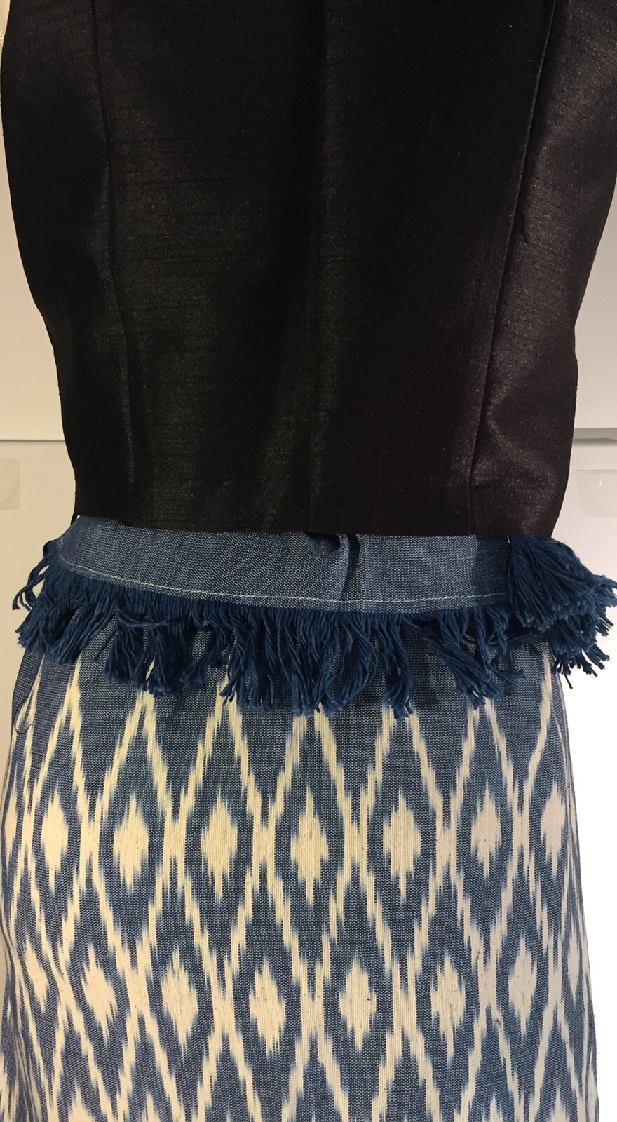 Thai traditional pattern woven sarong, Thai wrap sarong, Thai wrap skirt