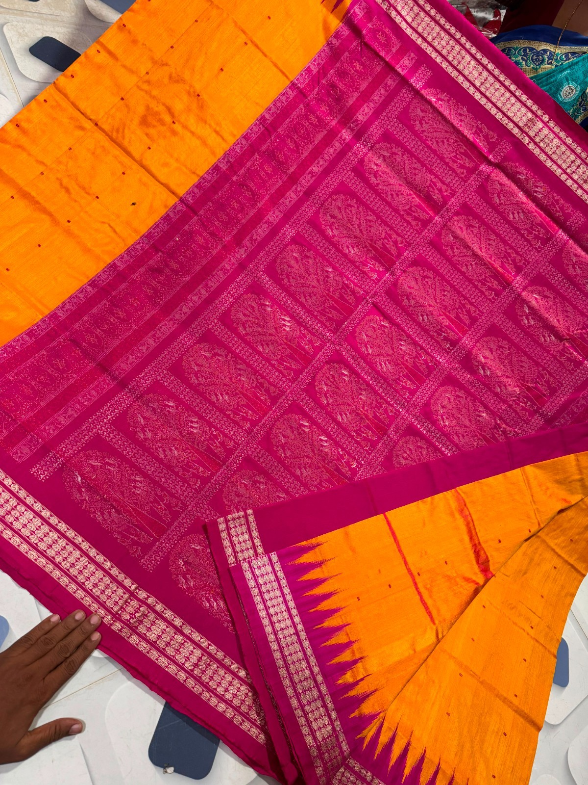 Exquisite Pasapali silk sarees from Odisha with intricate we – Handmade in India