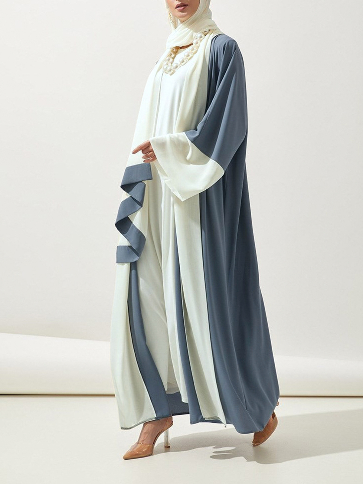 Islamic Kaftan Arab Cardigan Dubai Kimono Muslim Abaya Women’s Dress Turkey Robe