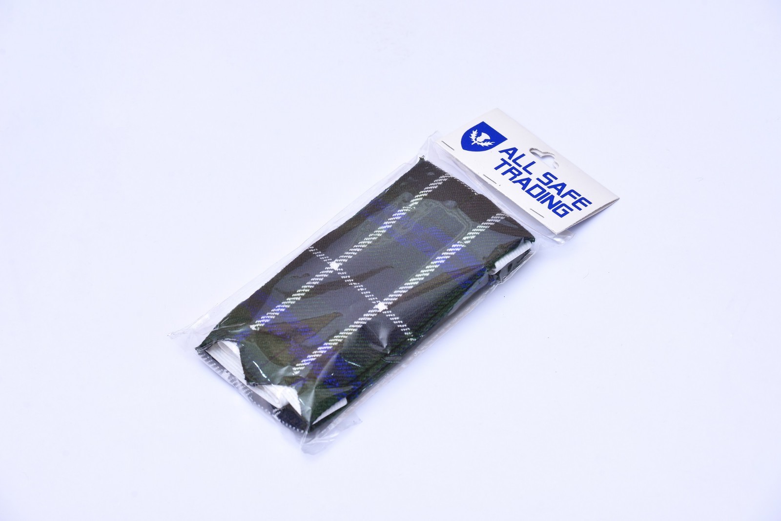 Scottish Kilt Sock Flashes 42 Tartans Tartans/Highland Kilt Hose Flashes Pointed