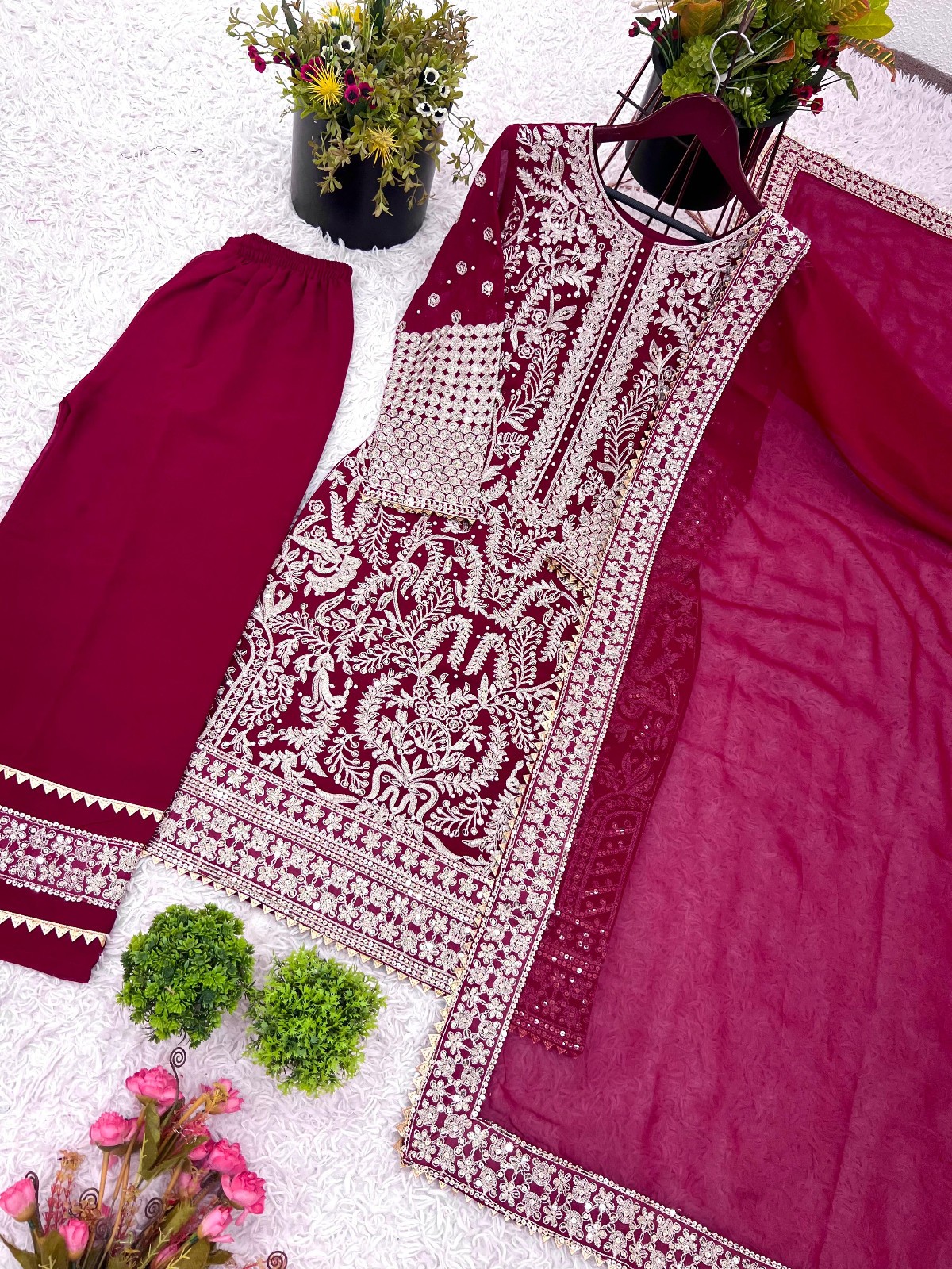 Indian Salwar Kameez Party Wear Bollywood Pakistani Wedding Dress Suit Designer