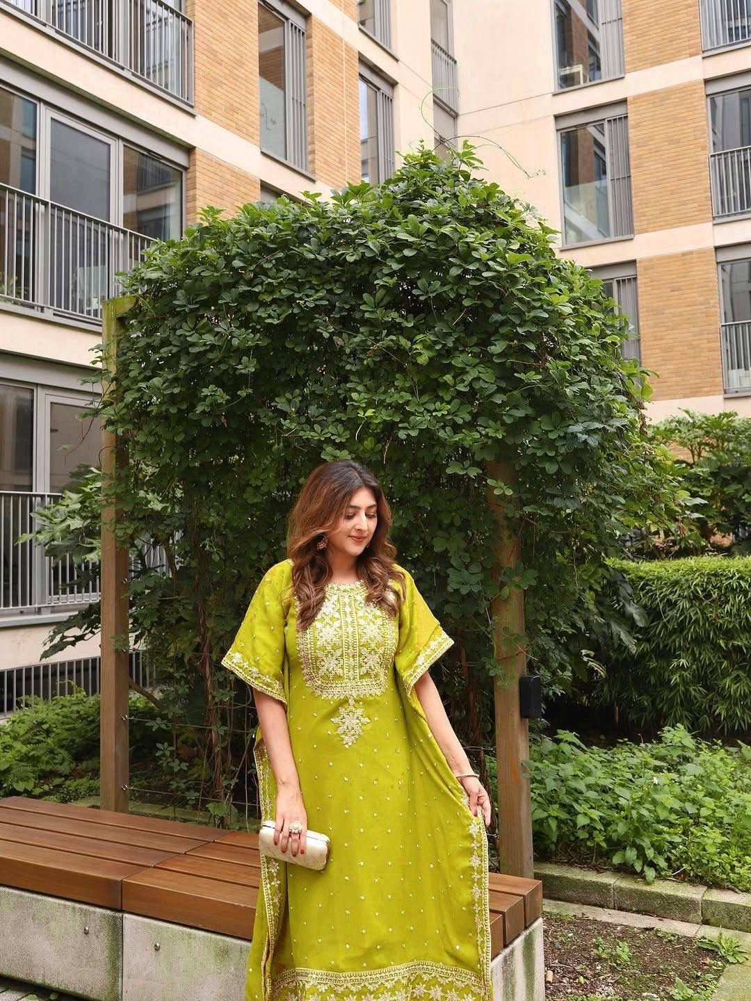 Designer Indian Pakistani top pant Bollywood Dress Party Wear Suit wedding