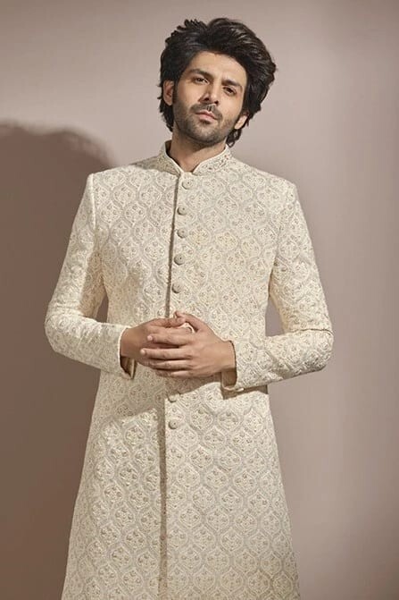 mens wedding sherwani