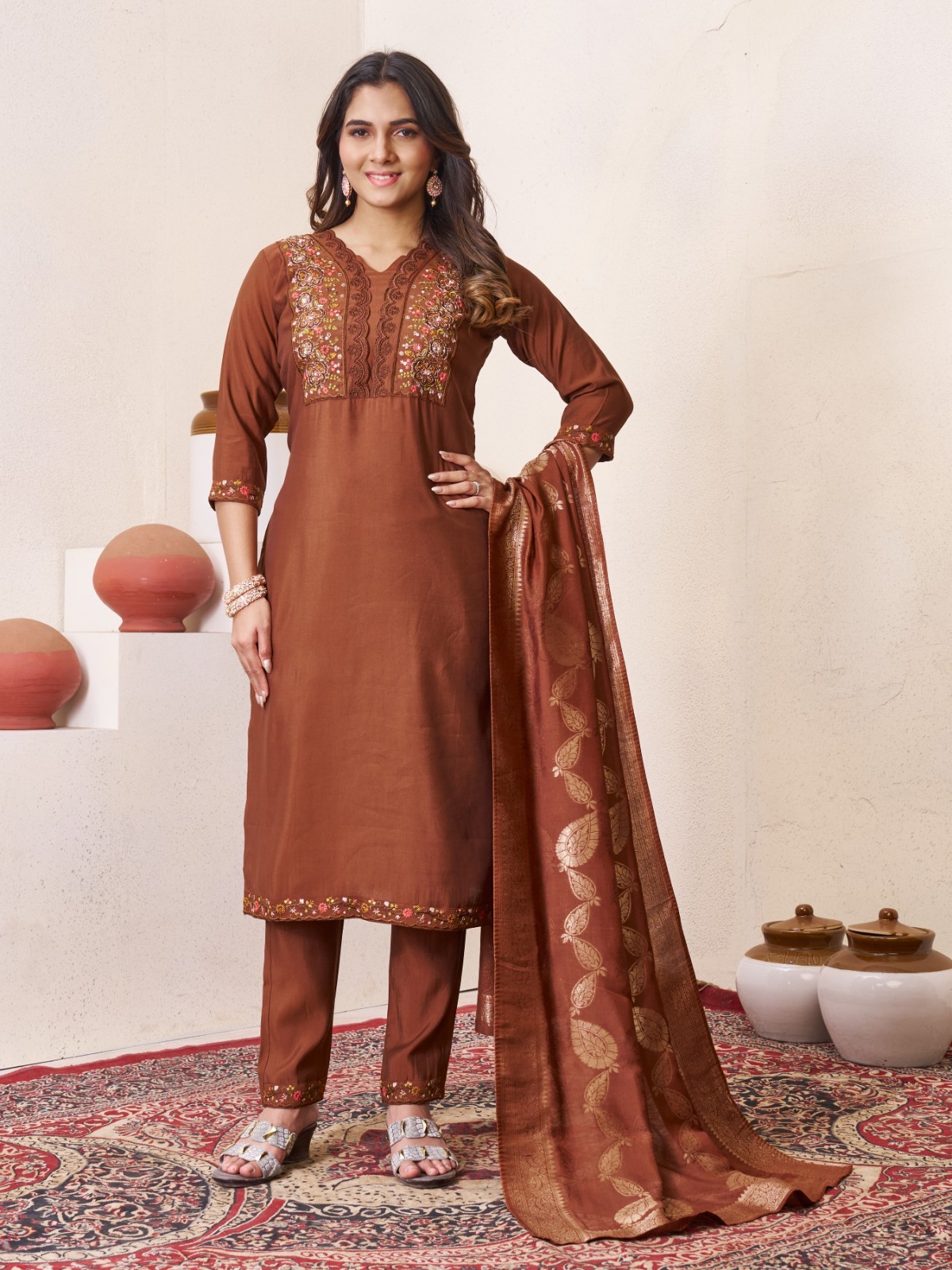 Printed Cotton Kurti Readymade Ready to Wear Full Stitched Stitched Kurta Top