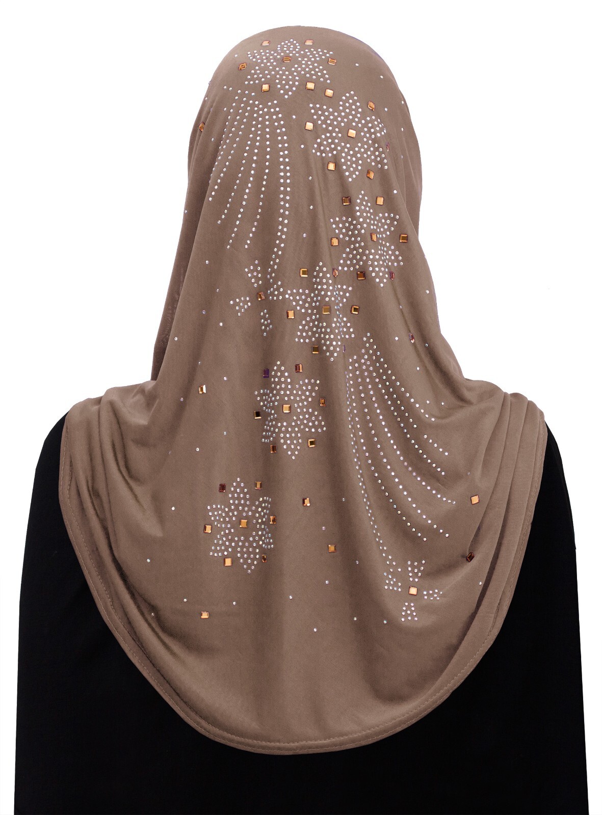 Lot of 12 JUNIOR SIZE Lycra Aiyah one piece Amira Hijab Pull On Headscarf Hijab