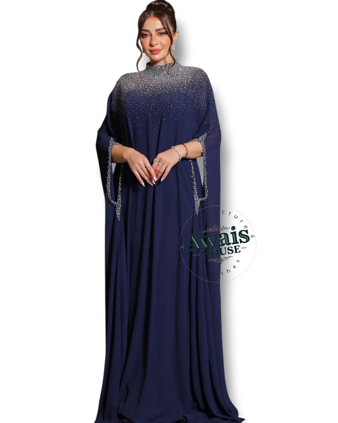 Dubai Kaftan Abaya Jalabiya Abaya Farasha lONG Embroidery islamic clothing