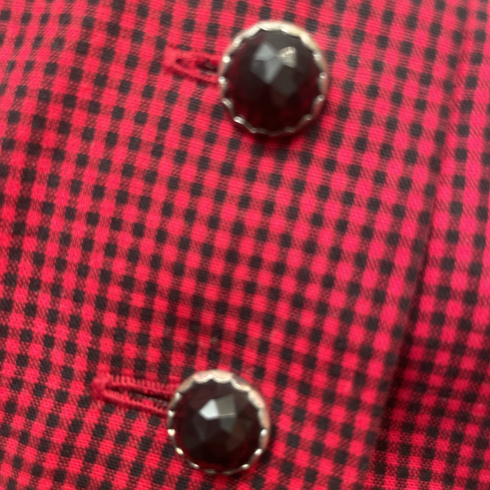 VTG 60s Isola Austrian Dirndl TrachtenCouture BlackFlare/ ElasticPockets Sz42