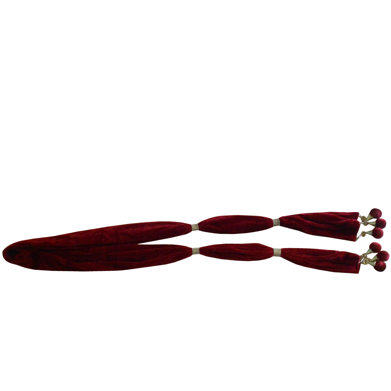 Men Wedding Dupatta Indian Scarves Handmade Sherwani Groom Velvet Maroon Stole