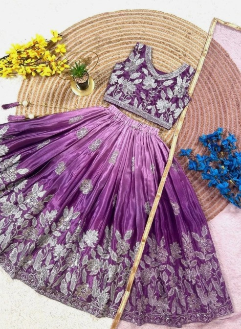 Readymade kids girls lehenga choli party wear eid indian girls designer dress