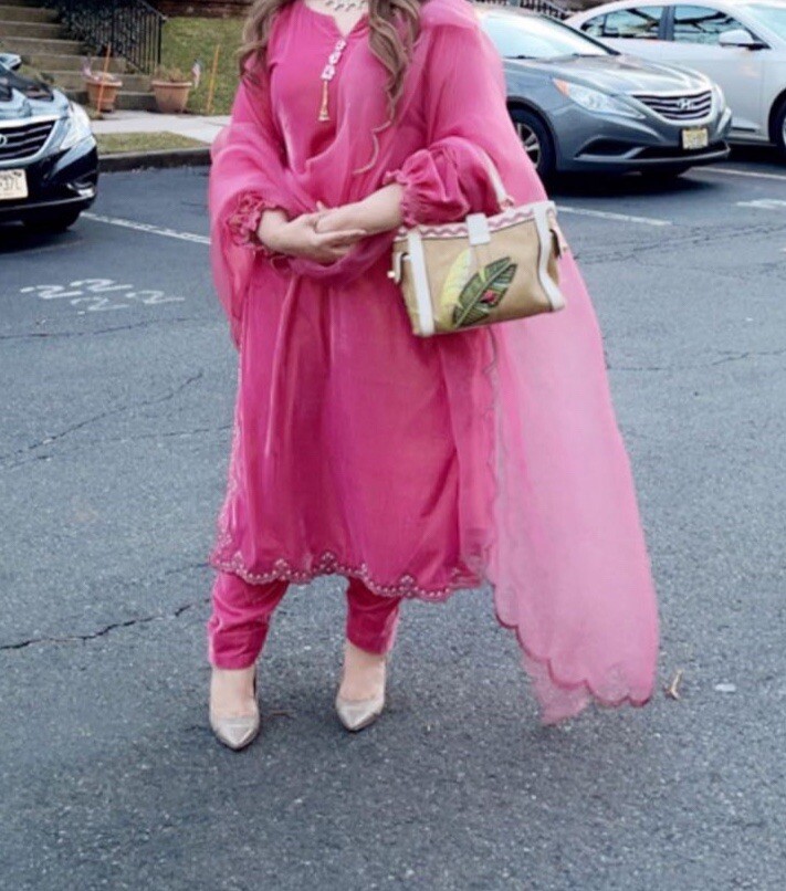 Pakistani Cutwork Velvet Suit