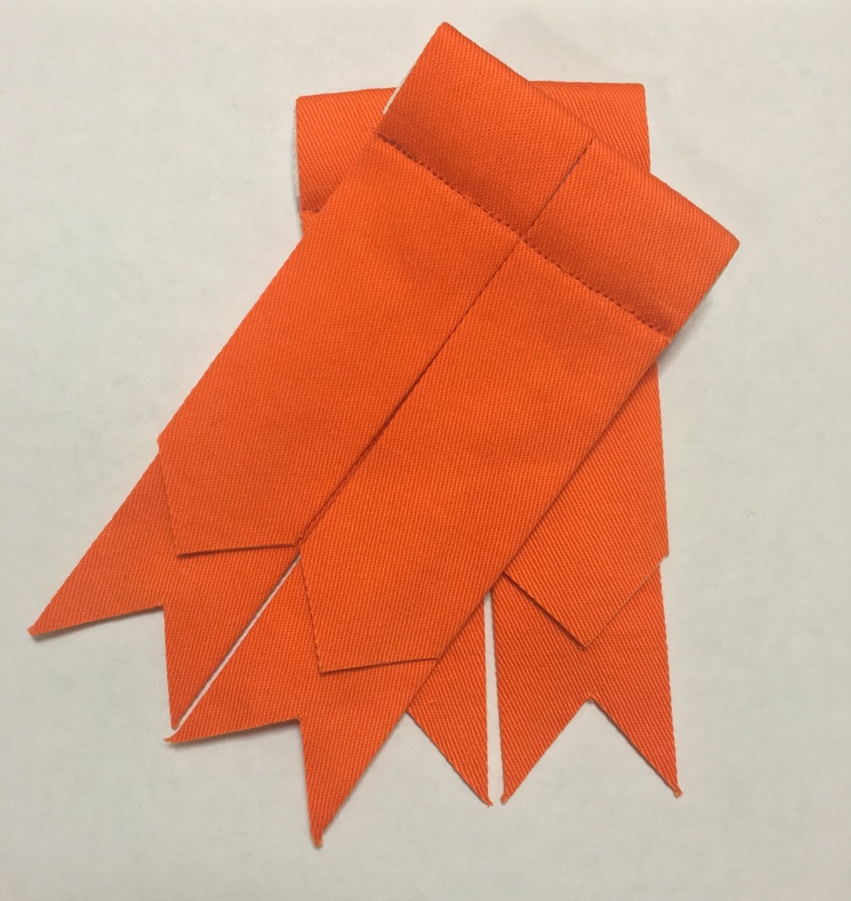 Scottish Kilt Sock Flashes Plain Orange/Highland Kilt Hose Flashes/kilt flashes