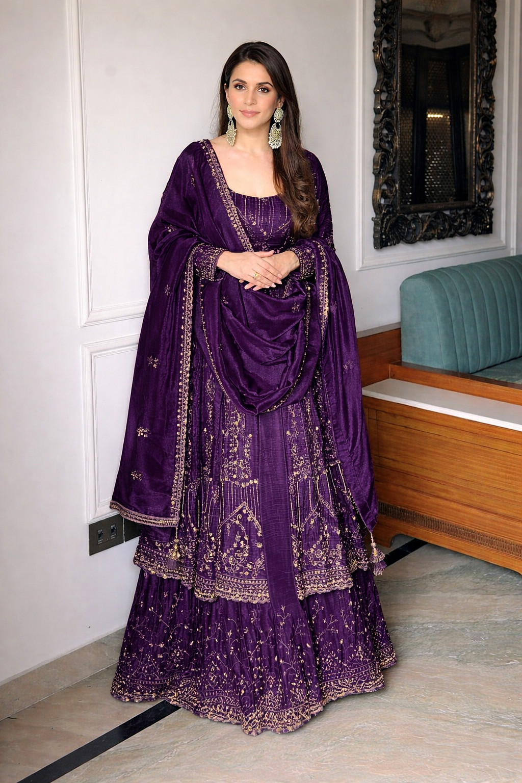 Party Indian Designer Pakistani Salwar Wear ReadyMade Dress Women Wedding Suit