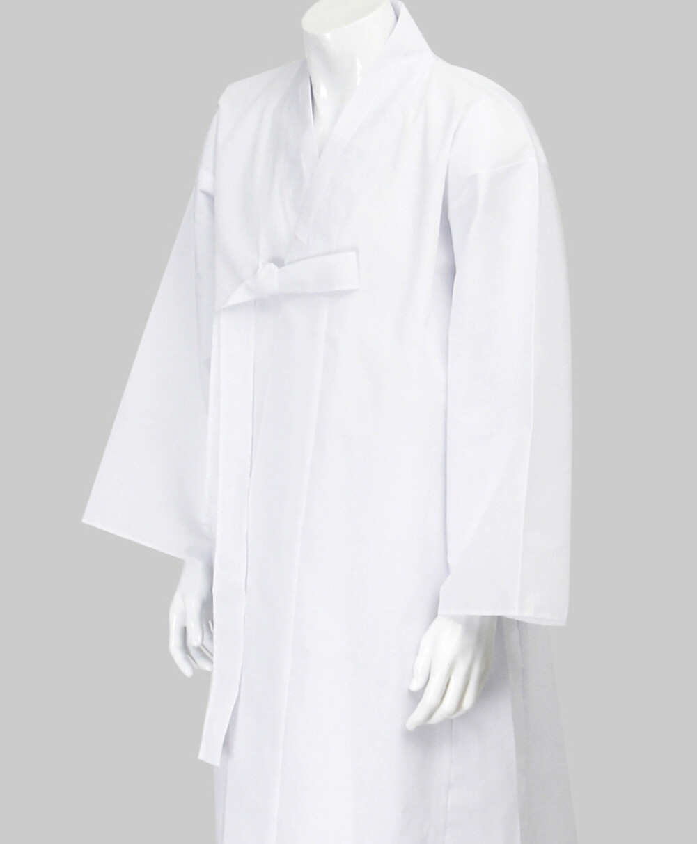 Men outer coat traditional garment Durumagi robe Halloween costume Korean Hanbok