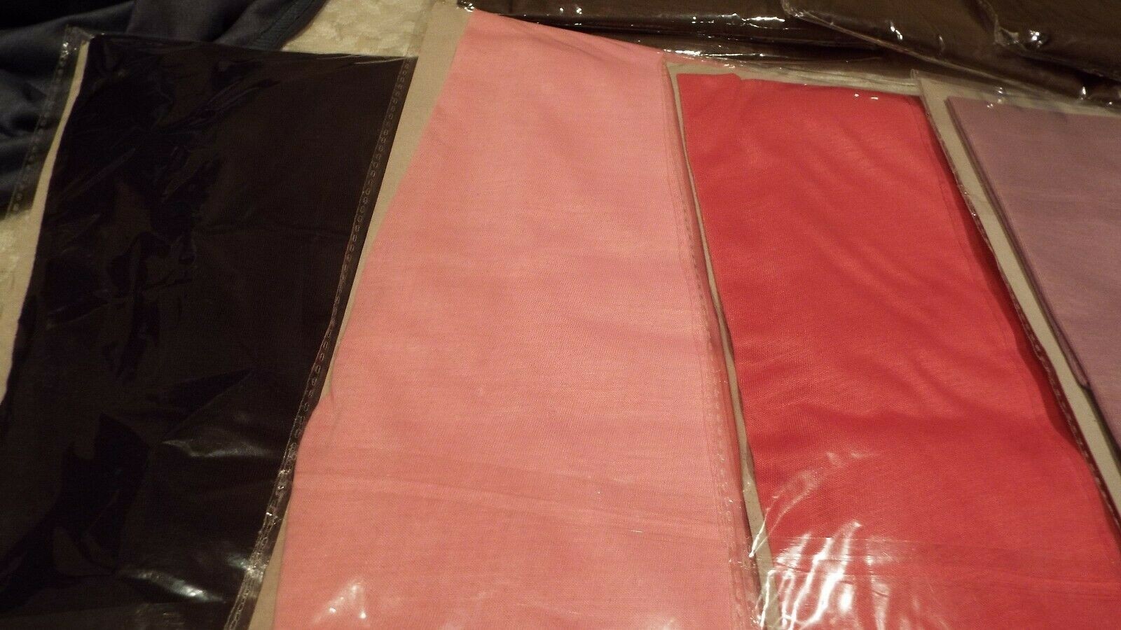 Lot of 2 Two piece Al-Amira Hijabs 2 pc hijab scarf black pink gray blue marron