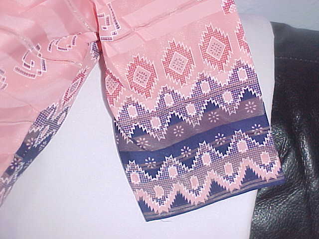 NEW STRAWBERRY Pink Silver MAGNIFICENT Top Choli for SARI BLOUSE 32″ Bust SMALL