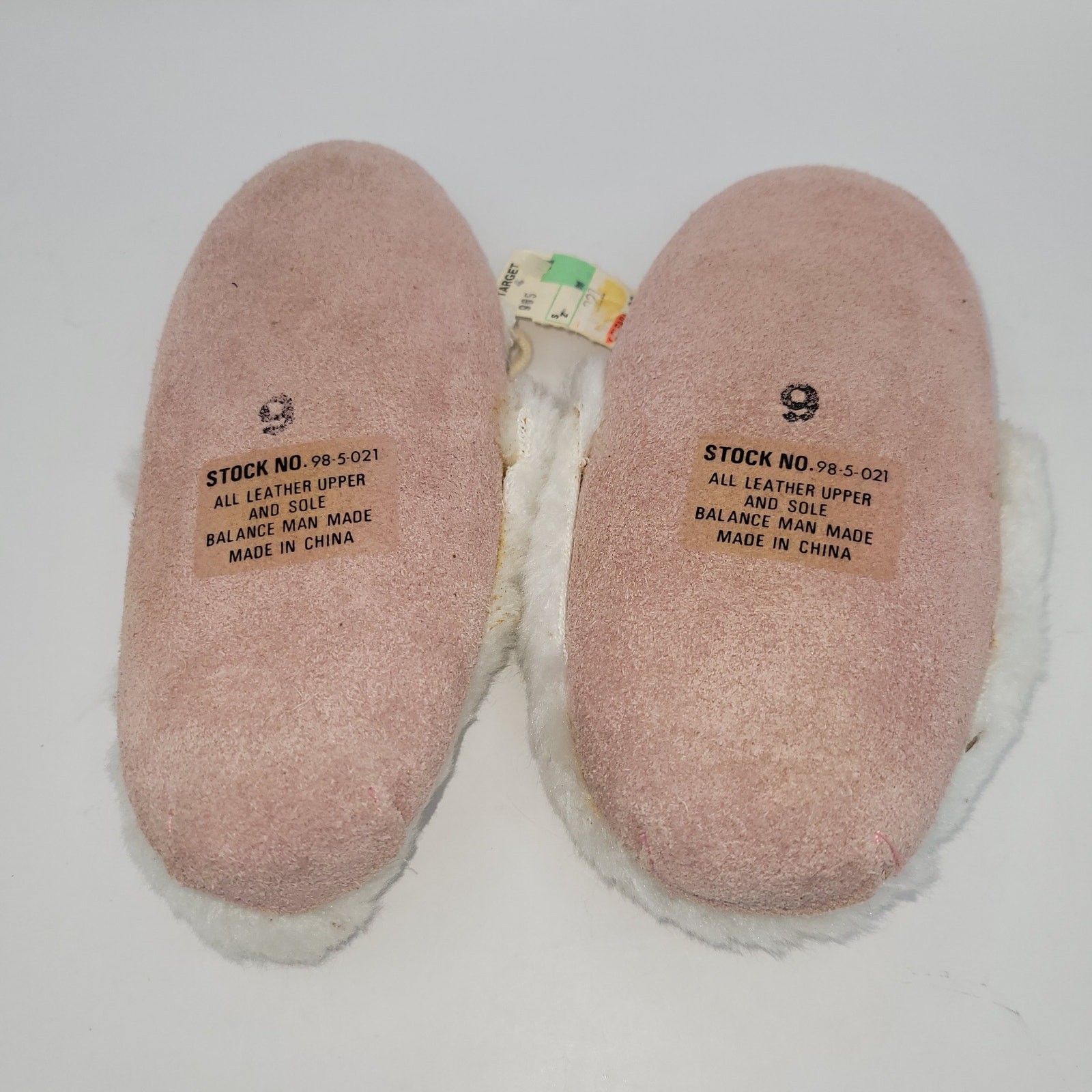 Furry Moccasins – Size 9 Toddler – W/Tags Target