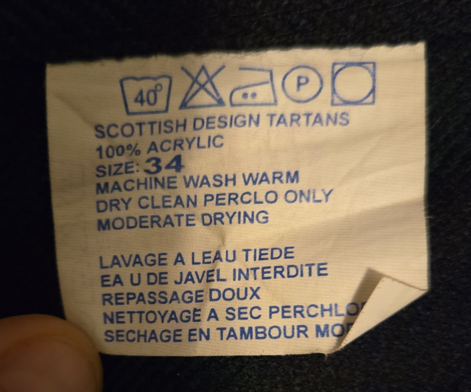 Black Watch Kilt (Reproduction)