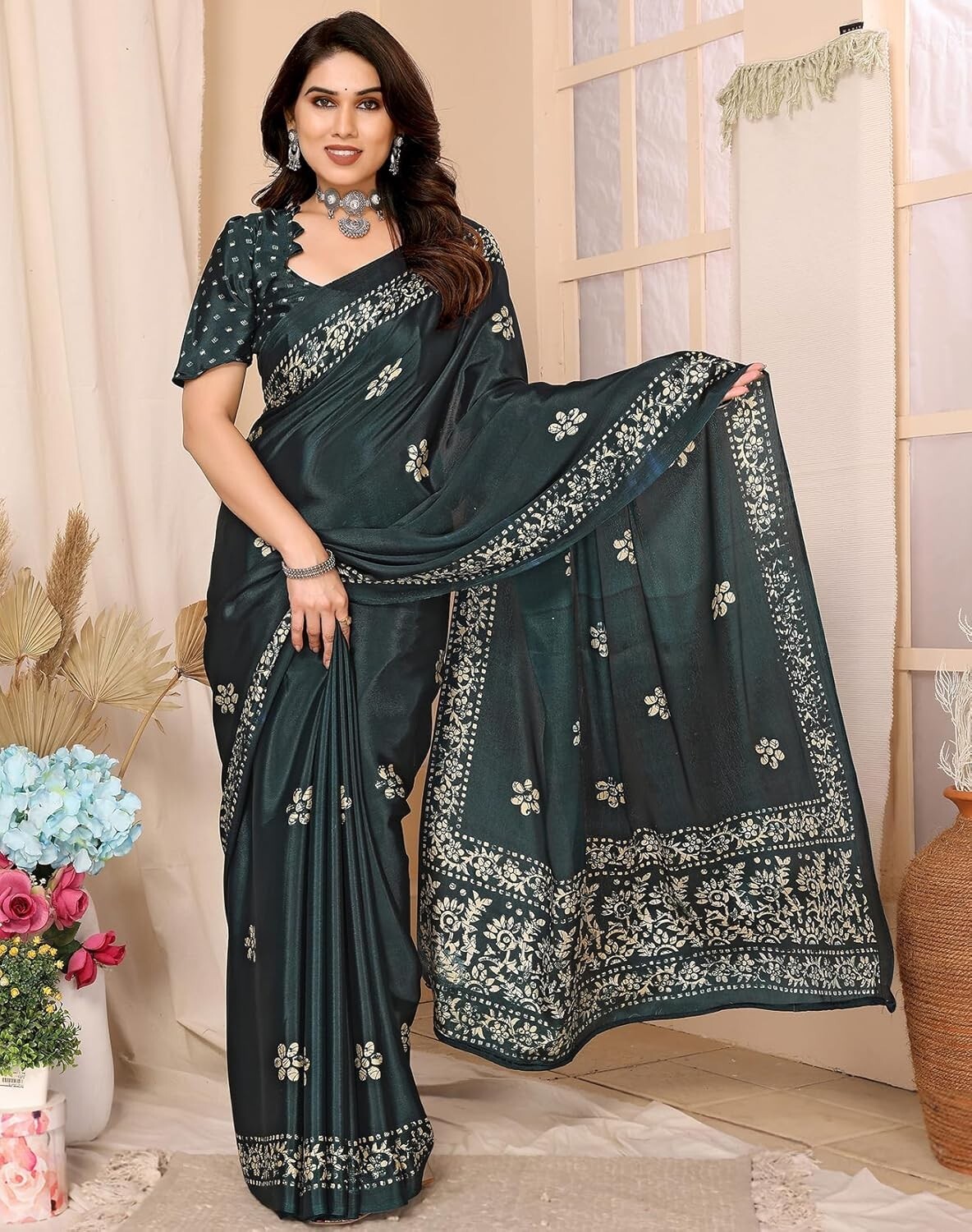 Polyester Womens Saree