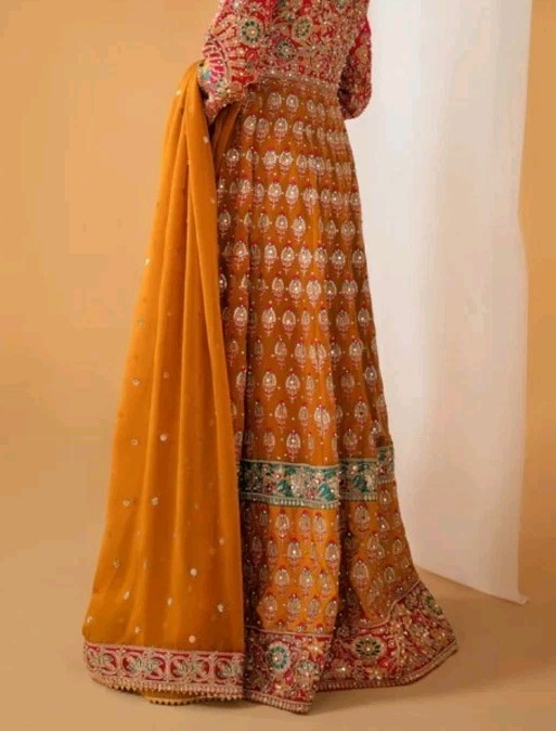 Traditional Wedding / Formal Wear Pakistani Women Salwar Kameez, Anarkali, Maxi
