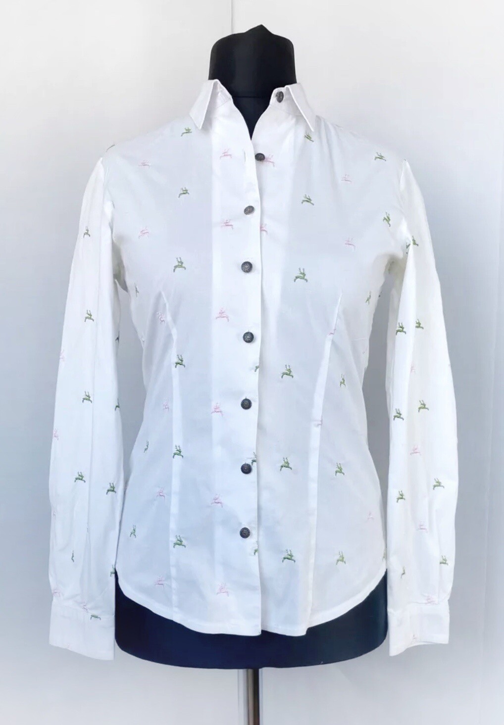 SONNBLICK TRACHT & COUNTRY Women Shirt Trachten German Oktoberfest Size 36
