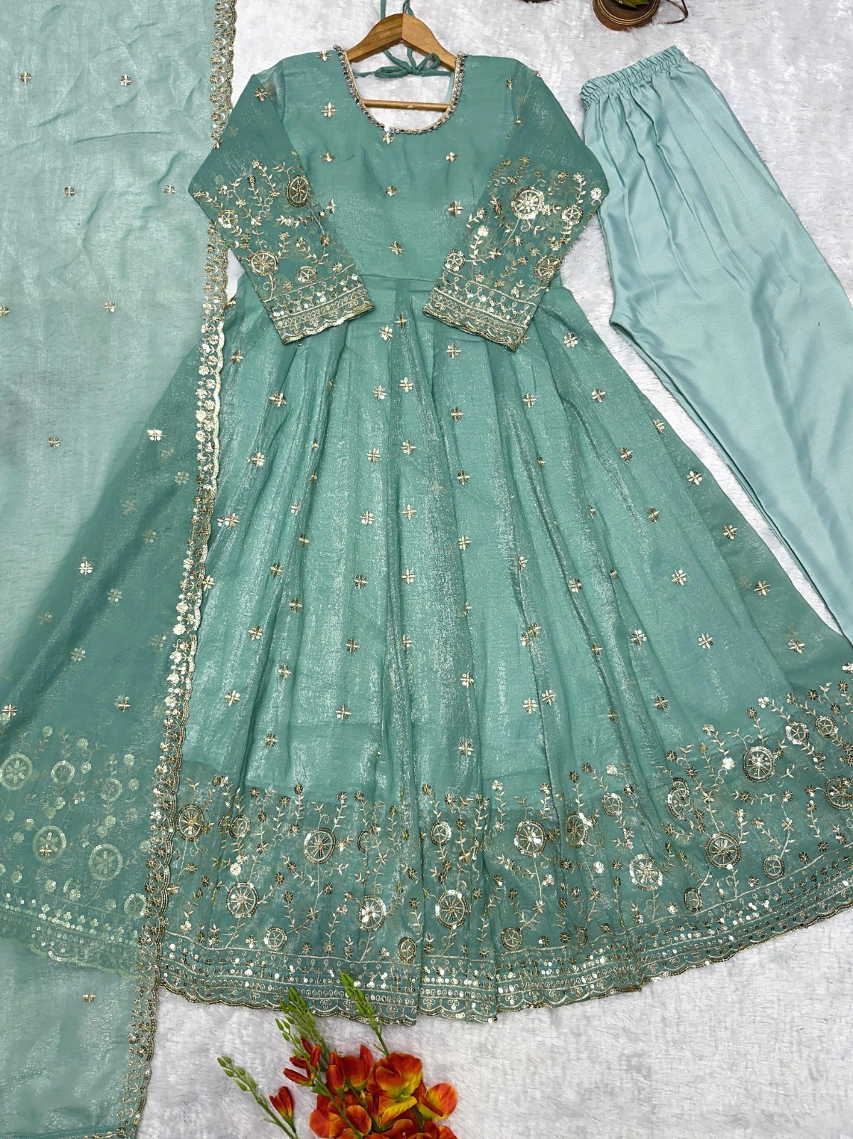 Designer Indian Pakistani top dhoti Bollywood Dress Party Wear Suit wedding