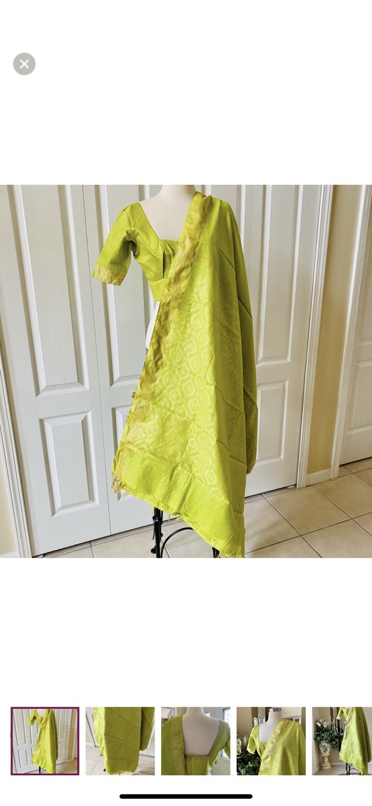 Sari Saree Stitched Blouse Crop Top New