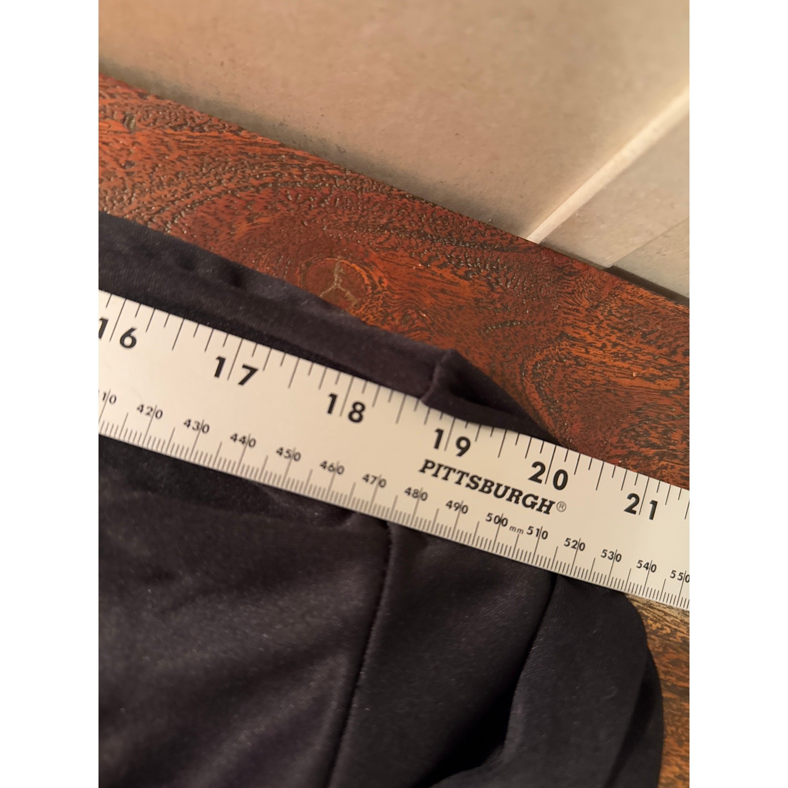 Vintage Rubie’s Long Black Hooded Gown Cloak – Halloween Costume Ghoul Reaper