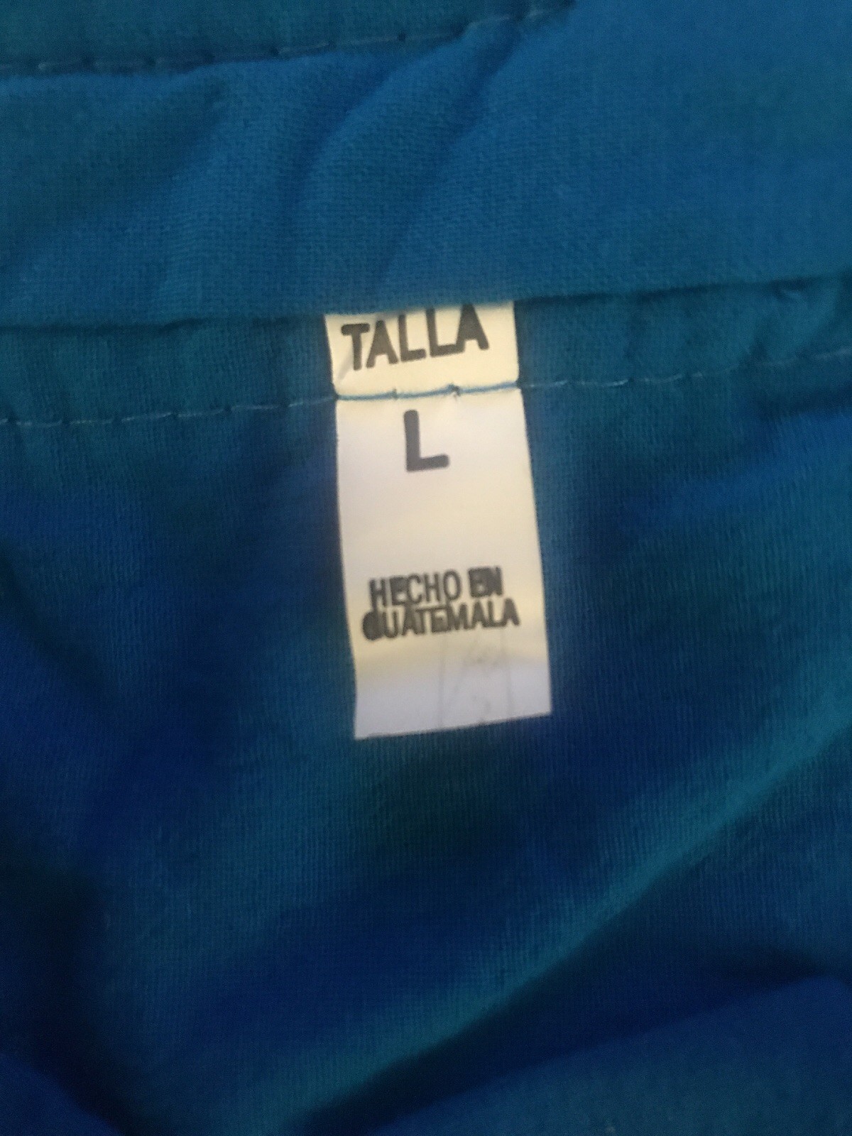 Camisa Tipica Chapina Talla L, 5 Colores, Guatemalan Hand Made Shirt Size L 5 Co