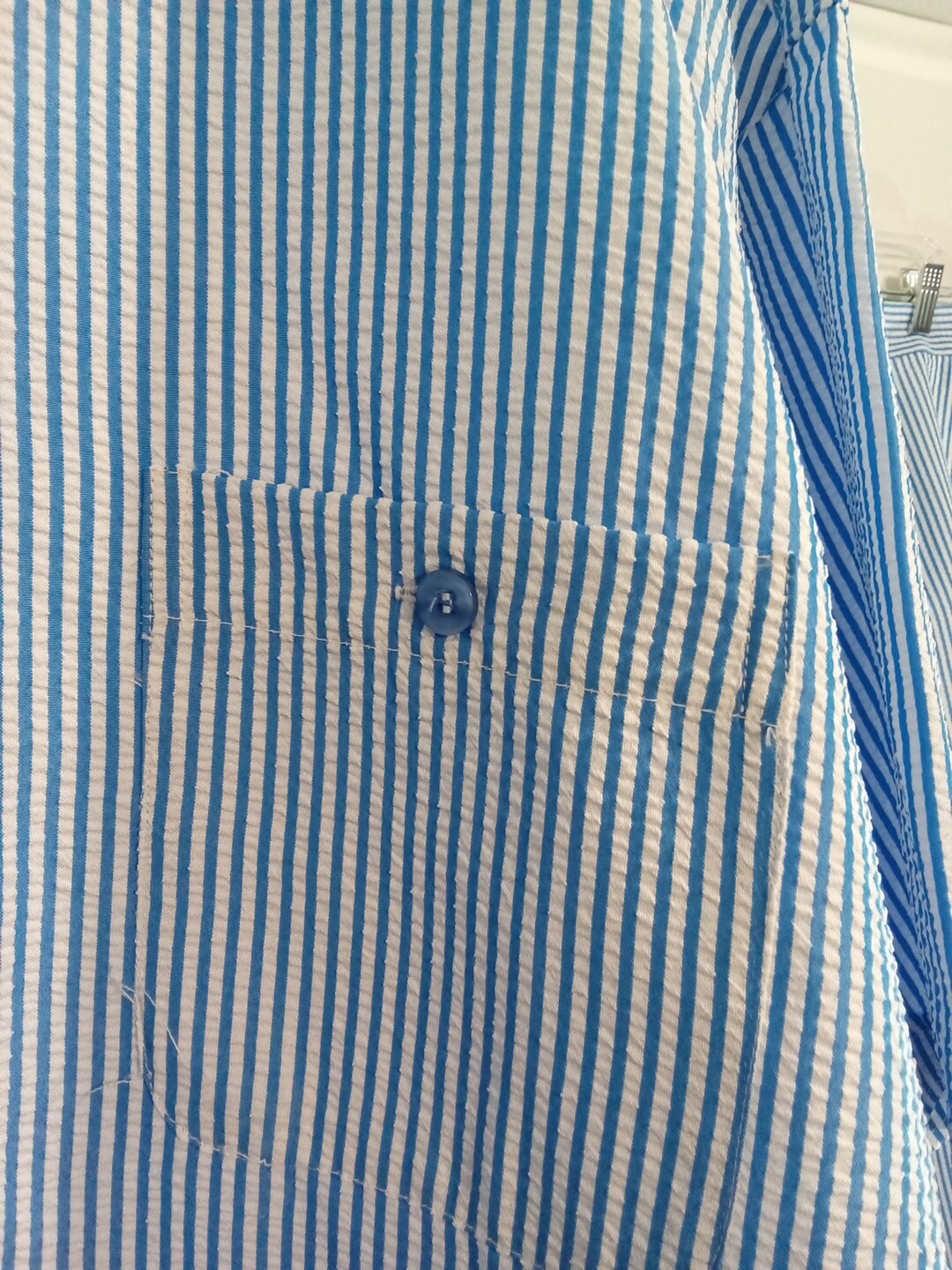 Mens Giorgio Inserti Stripe 2pc Walking Leisure Suit Blue/White..NWT