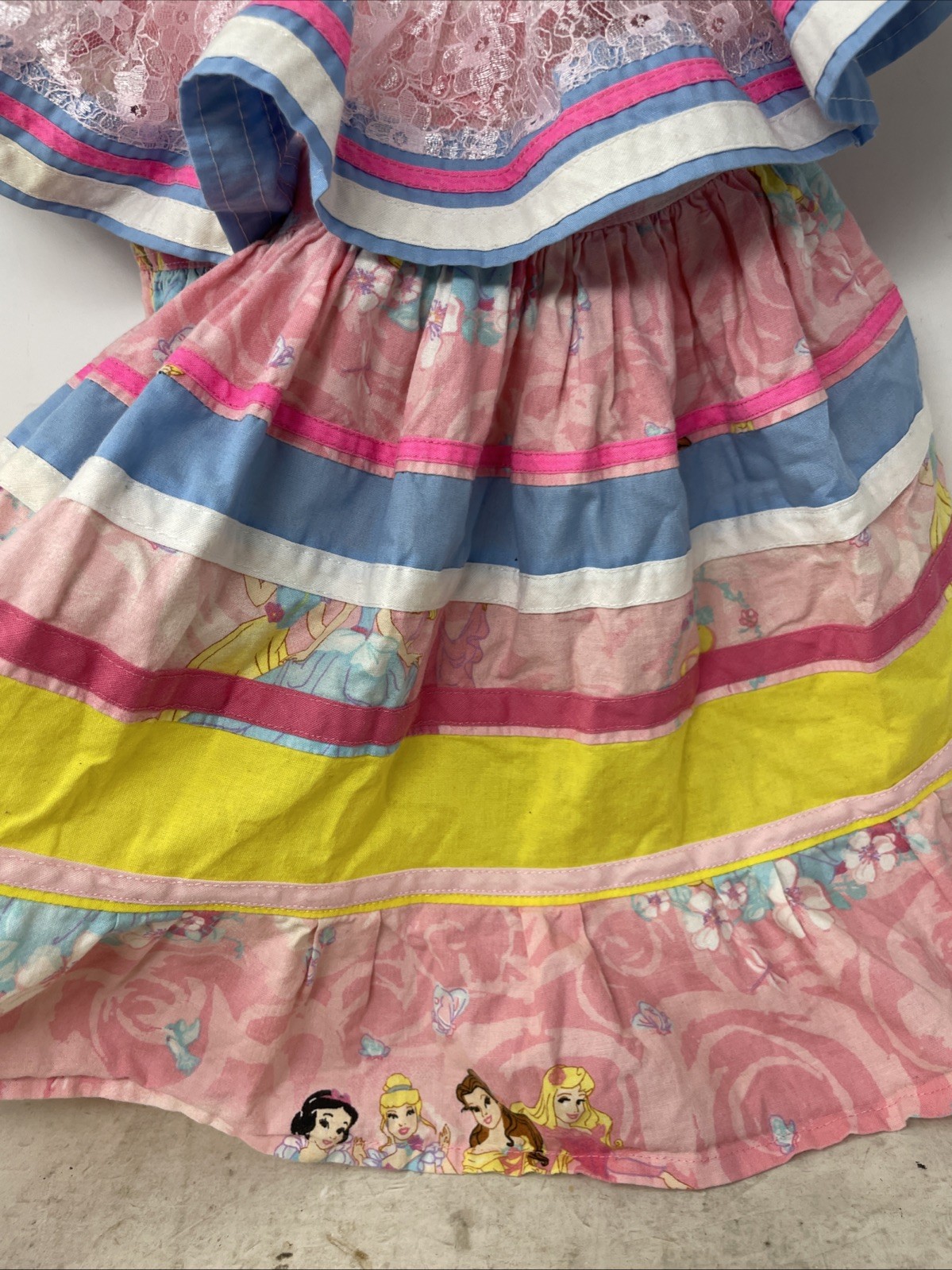 Native American Seminole Miccosukee Patchwork Disney Princess Child Dress (53)