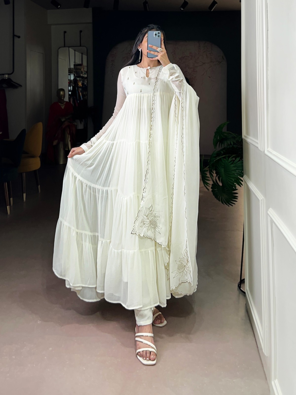 Bollywood Anarkali Gown Suit Indian Pakistani Party Wear Readymade Dress Wedding